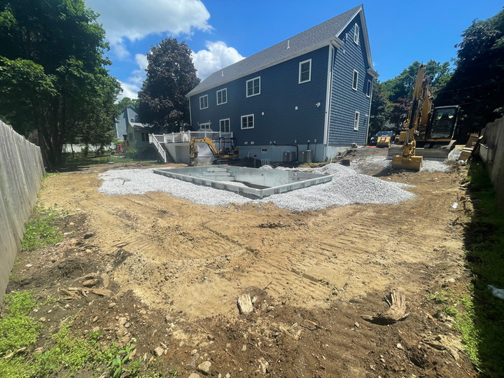 Royalston Splash - Winchester- Pool Area Construction