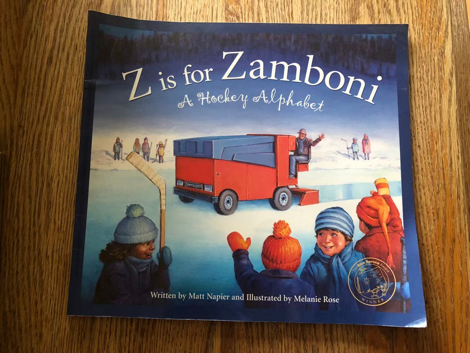 F9 Z is for Zamboni A Hockey Alphabet 