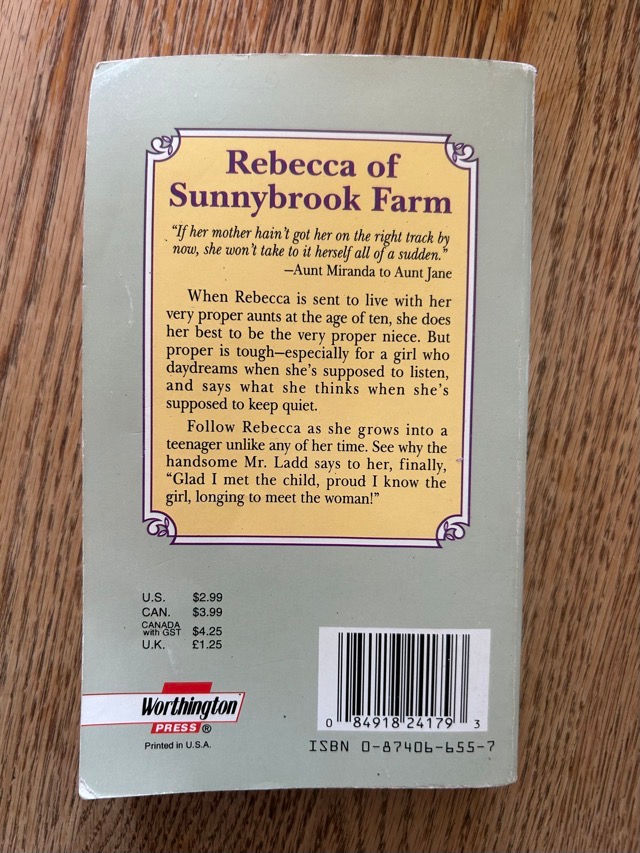 Thumbnail: Rebecca of Sunnybrook Farm 