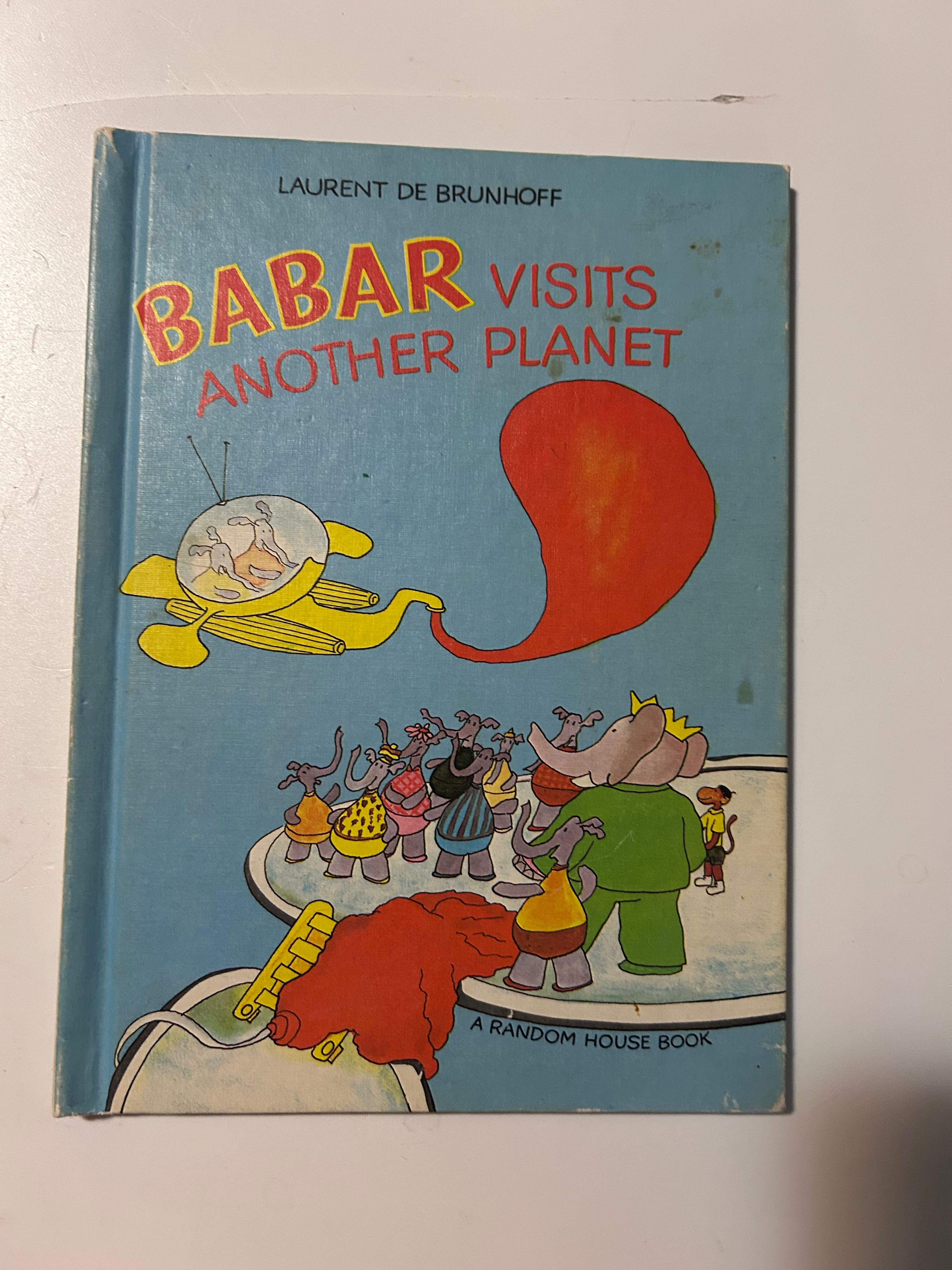 L6 Babar Visits Another Planet Laurent De Brunhoff Random House