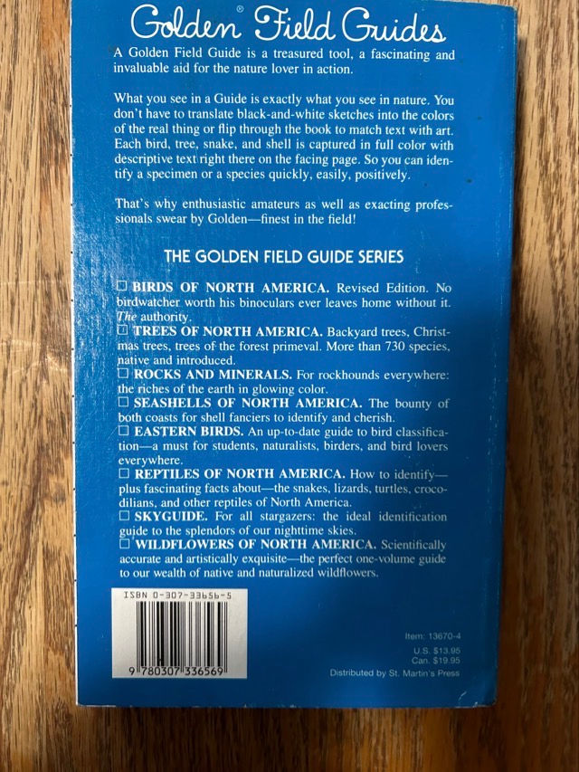 Thumbnail: A Guide to Field Identification Birds of North America 