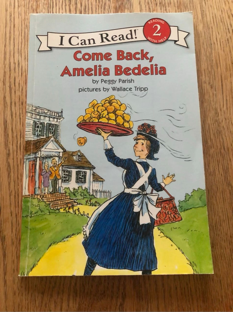 L12 Come Back, Amelia Bedelia level 2