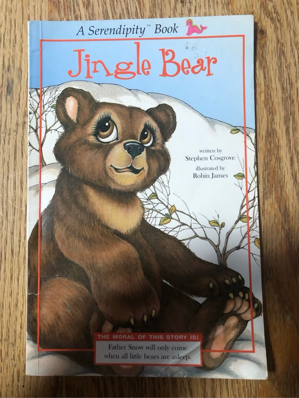 L10 Jingle Bear Serendipity Book