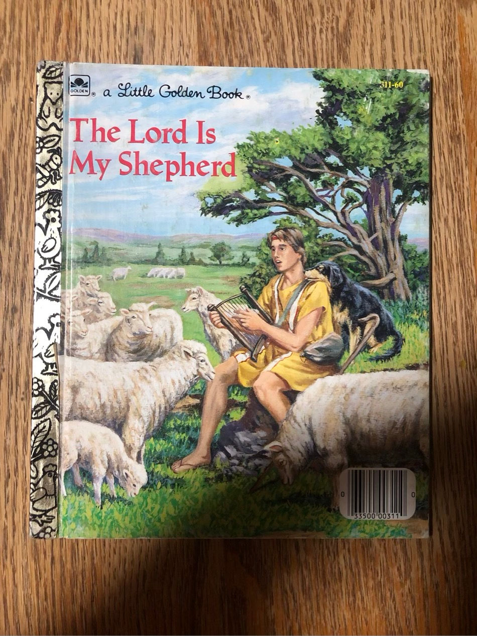 L10 The Lord Is My Shepherd Little Golden Book