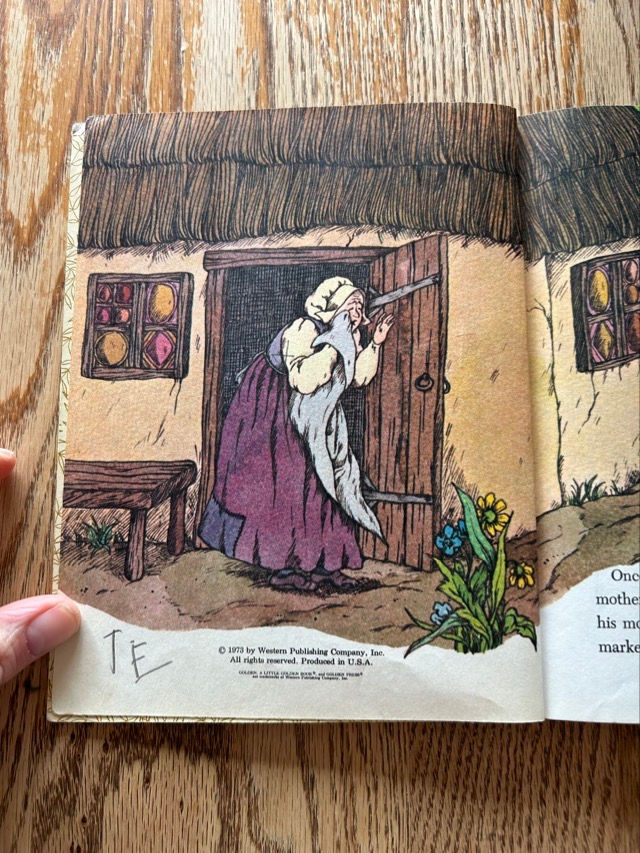 Thumbnail: L7 Jack and the Beanstalk Little Golden Book Weekend Sale