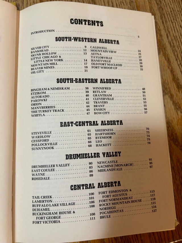 Thumbnail: L4 Ghost Towns of Alberta Hardcover 