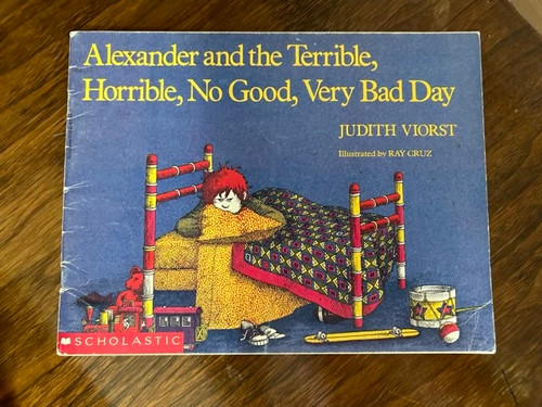 B11 Alexander and the Terrible Horrible No Good Very Bad Day | The Book ...