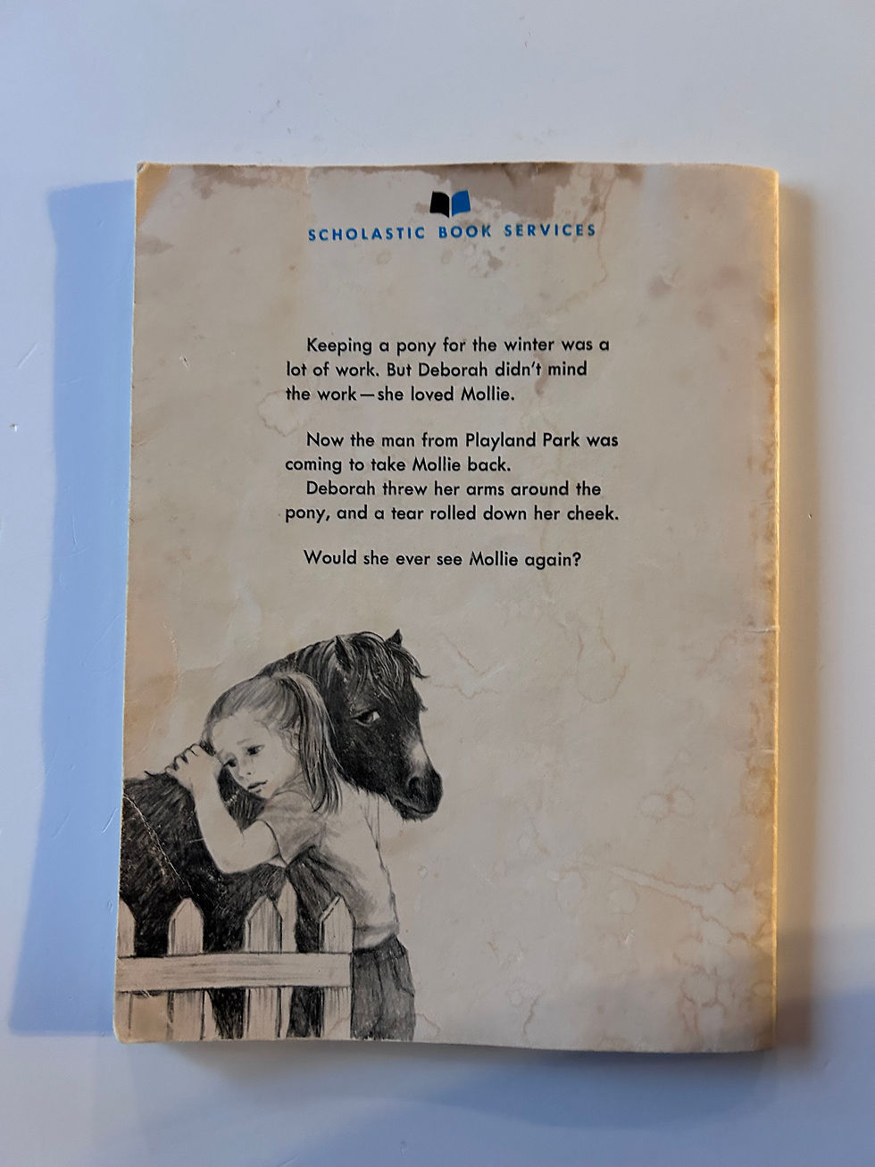 Thumbnail: B11 A Pony for the Winter Vintage Scholastic Book 