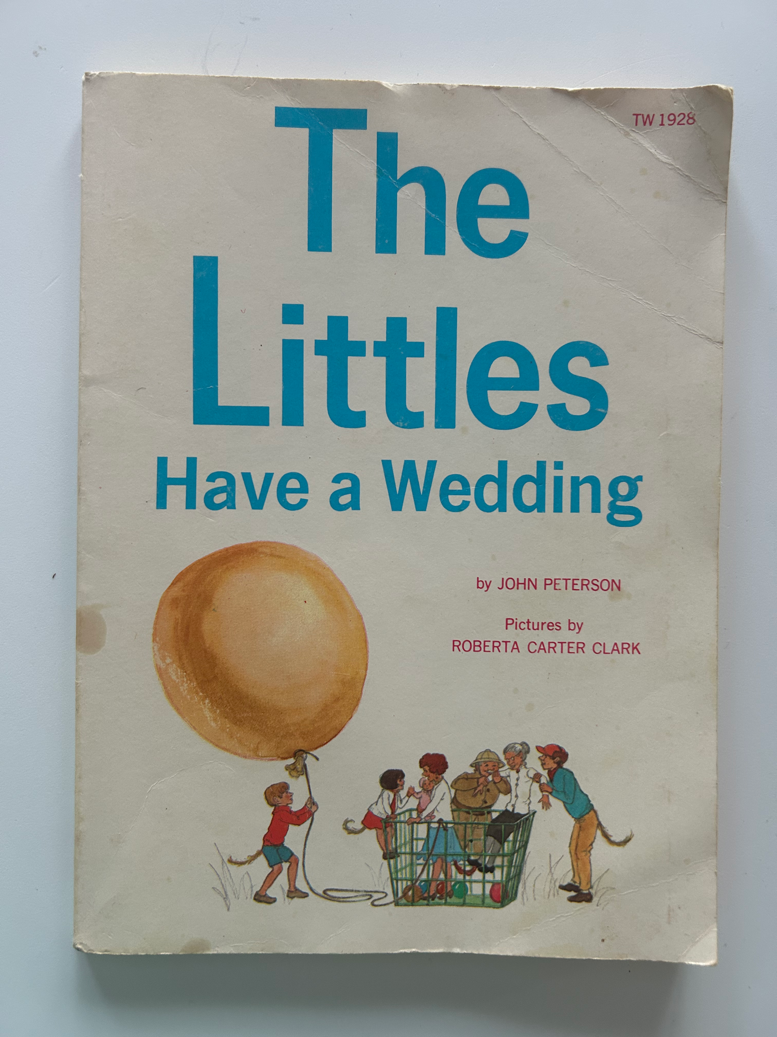 L9 The Littles Have a Wedding Vintage Paperback 