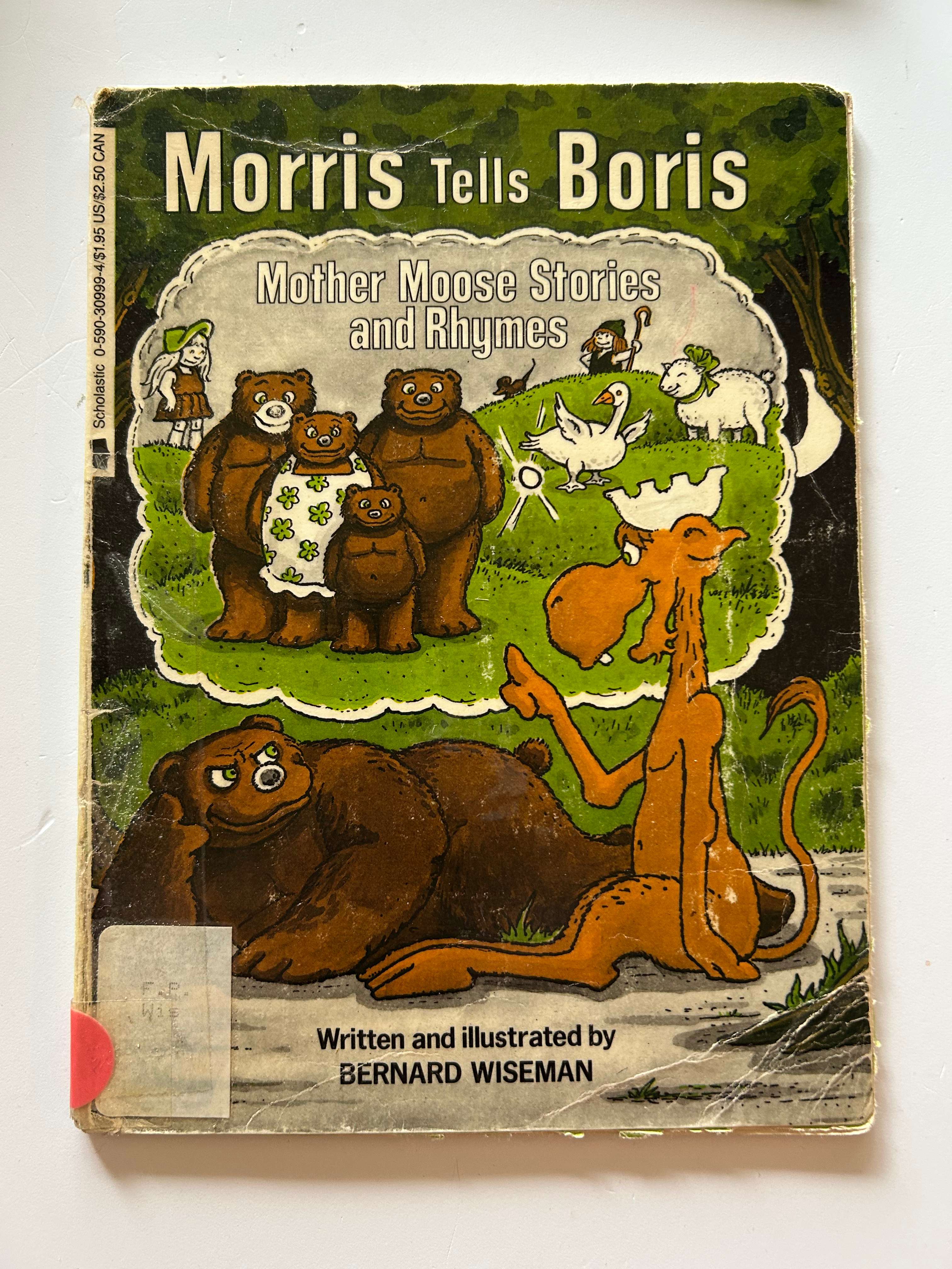 B13 Morris Tells Boris Mother Moose Stories and Rhymes 