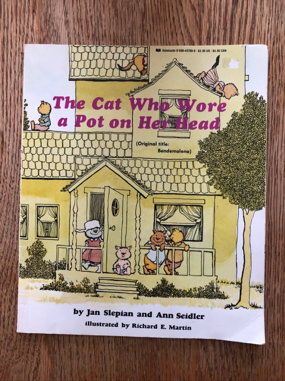 B13 The Cat Who Work a Pot on Her Head 