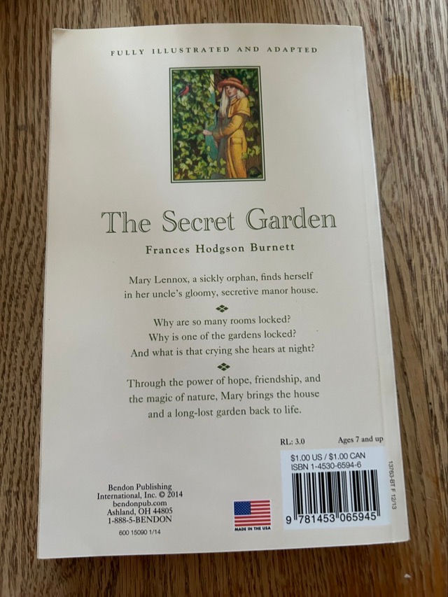 Thumbnail: I7 The Secret Garden Frances Hodgson Burnett 