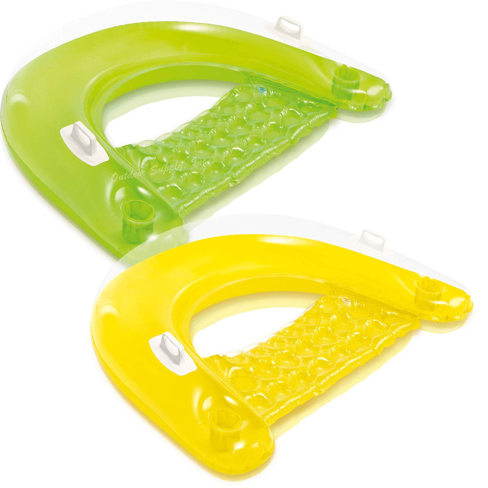 Intex Sit 'N Float Inflatable Loungers on amazon