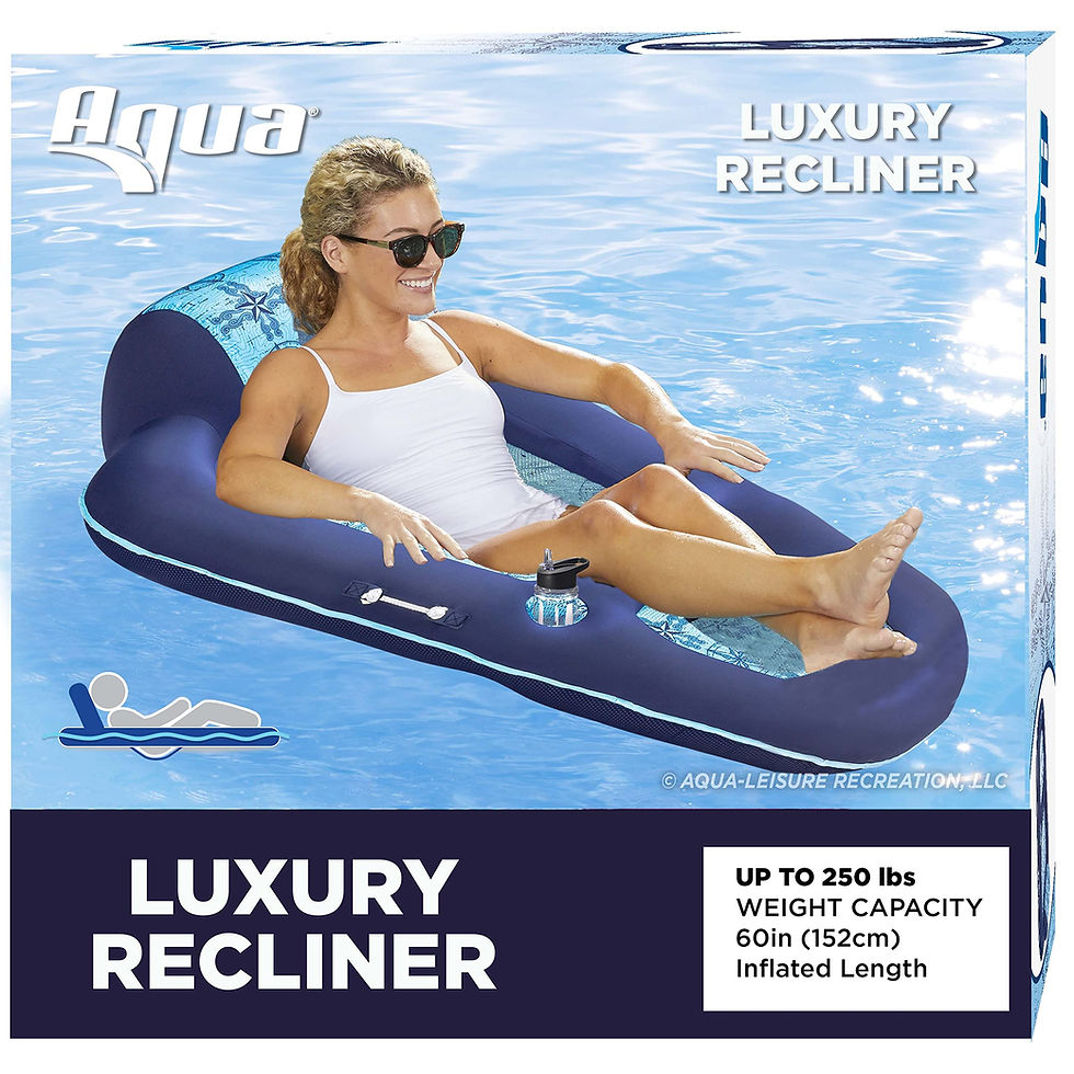 Aqua Luxury Water Pool Lounge on amazon