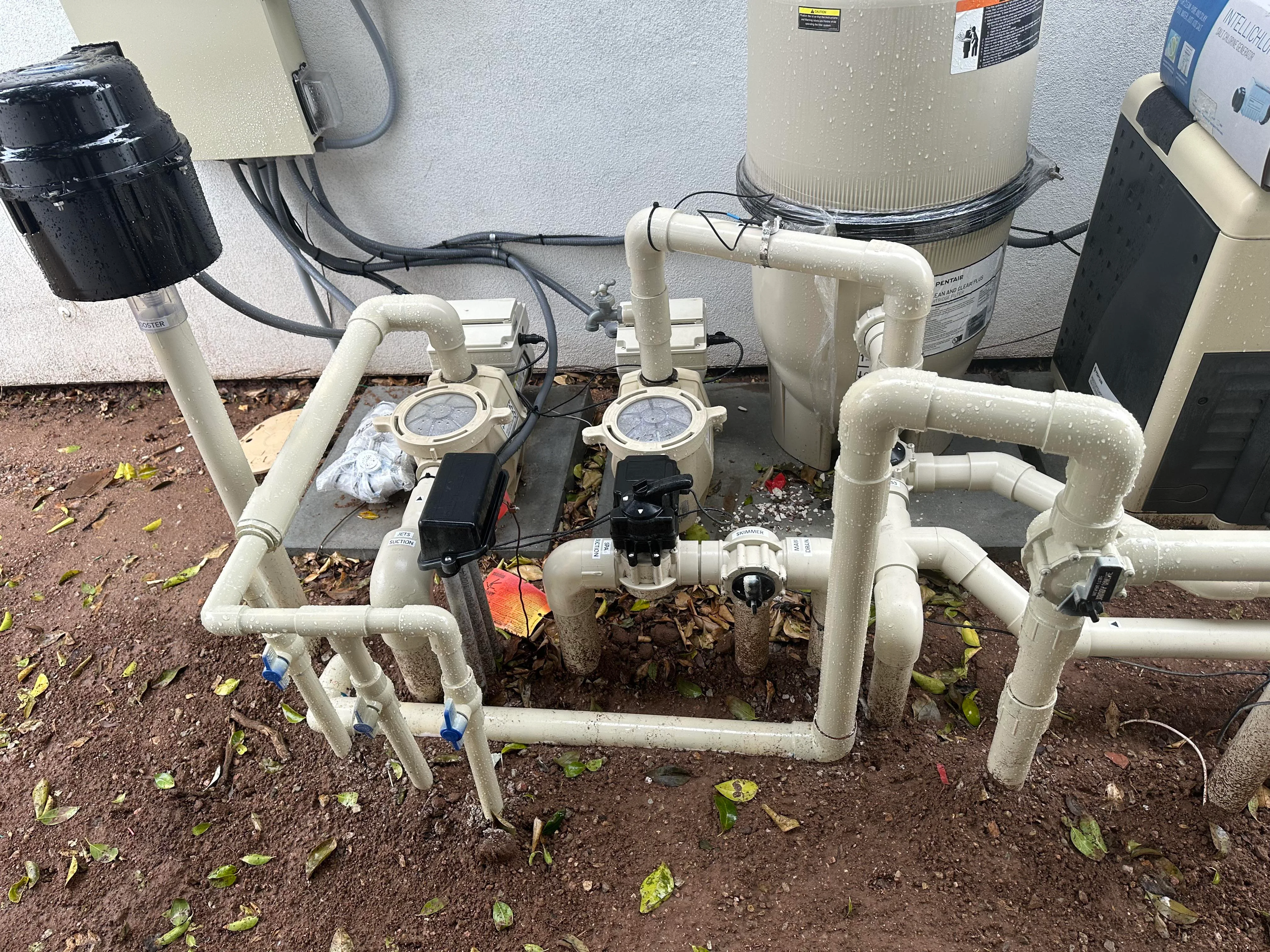 pool pipes