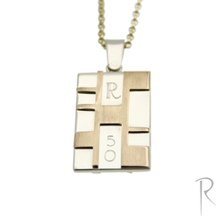 Double-sided Pendant with Engraving