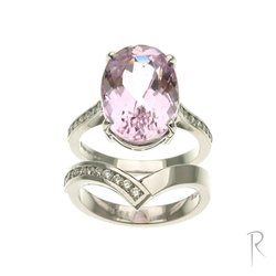 Shaped Ring Pair