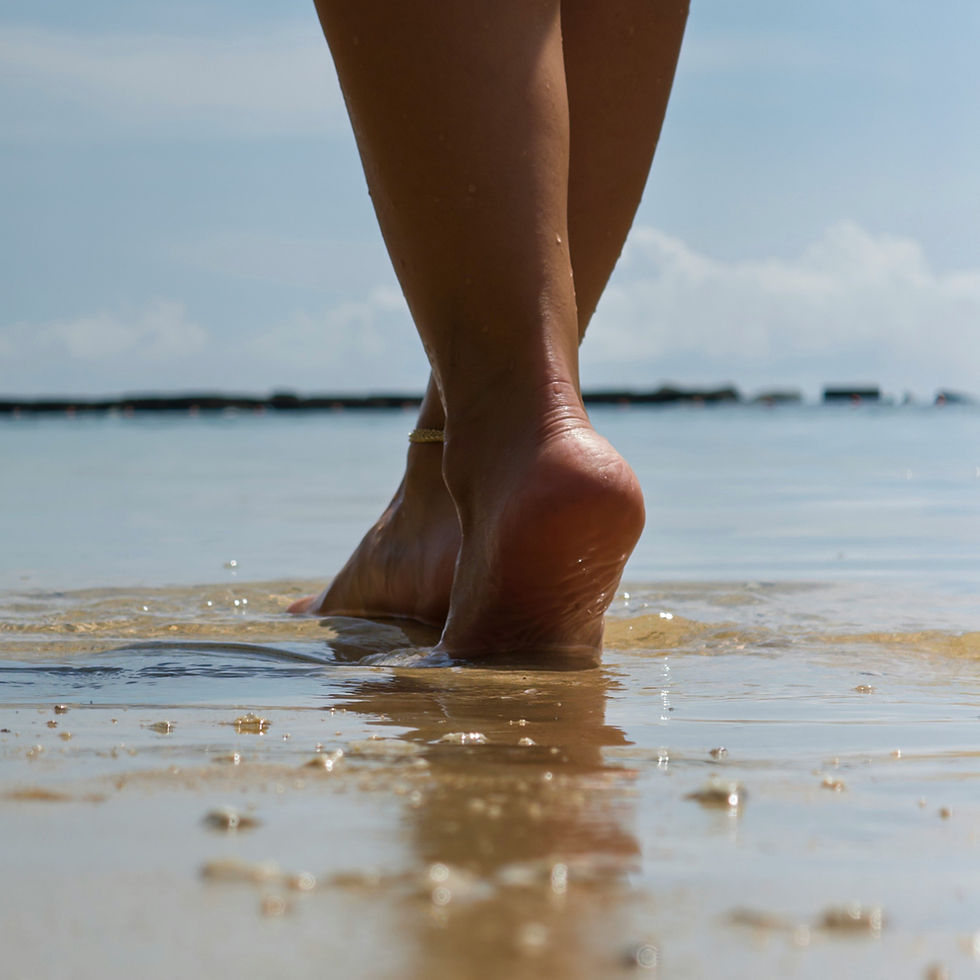 Detailbeeld van vertraging en innerlijke ruimte passend bij bewust leven in ritme