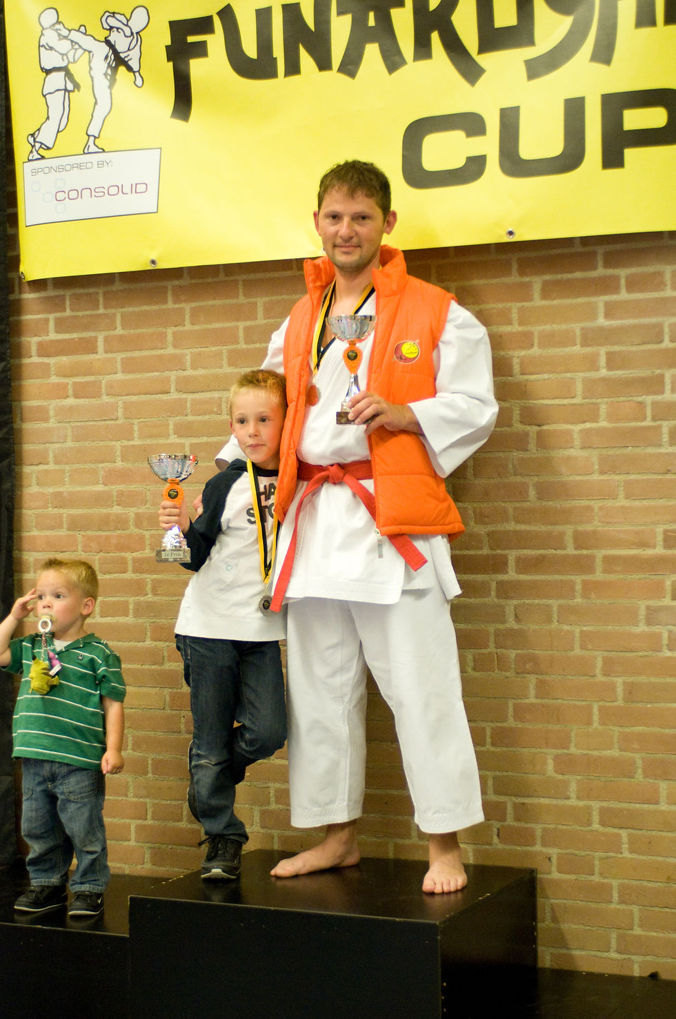 karate was mijn sport, ik hier op de eerste plaats.