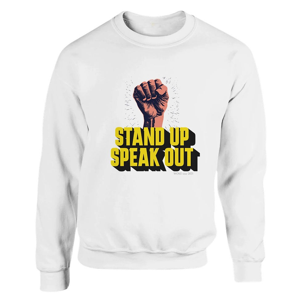 Thumbnail: Stand up - Speak Out Crewneck Sweatshirt
