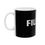 Thumbnail: Filipino Pride Ceramic Mug – Bold Black 11oz Coffee Cup