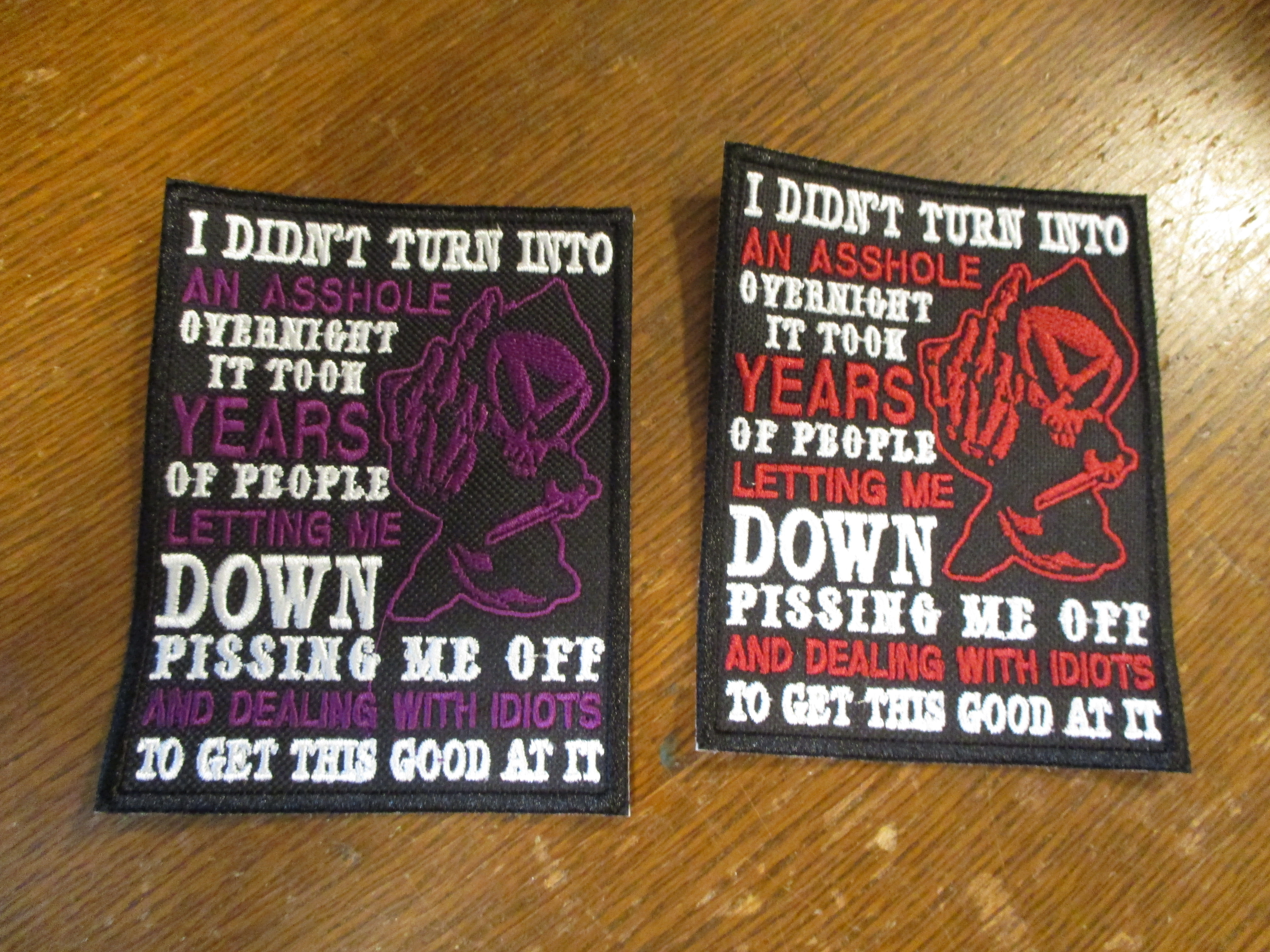 Je ne suis pas devenu un connard ... patch