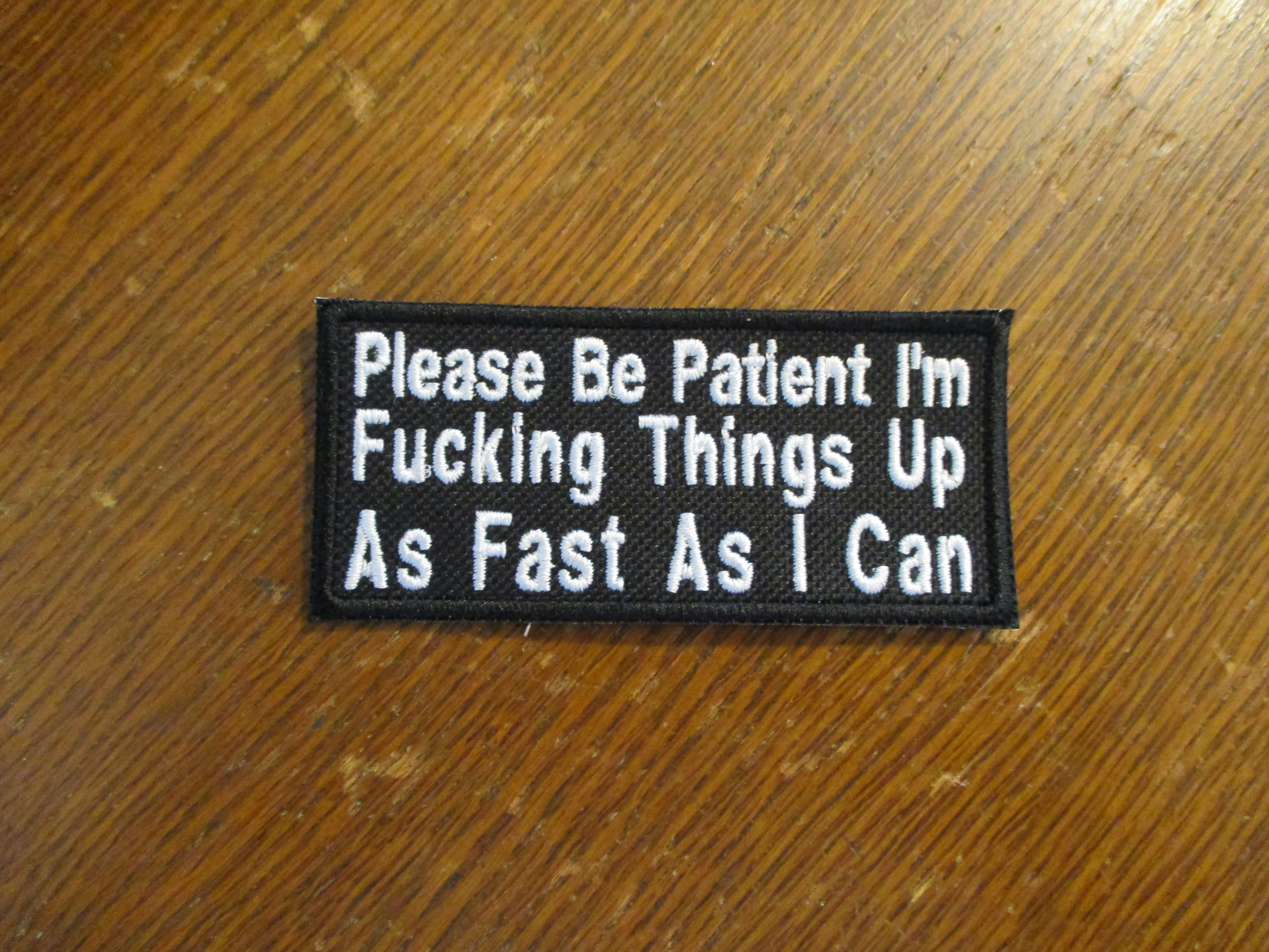 Please be patient I am fucking things up as fast as i can