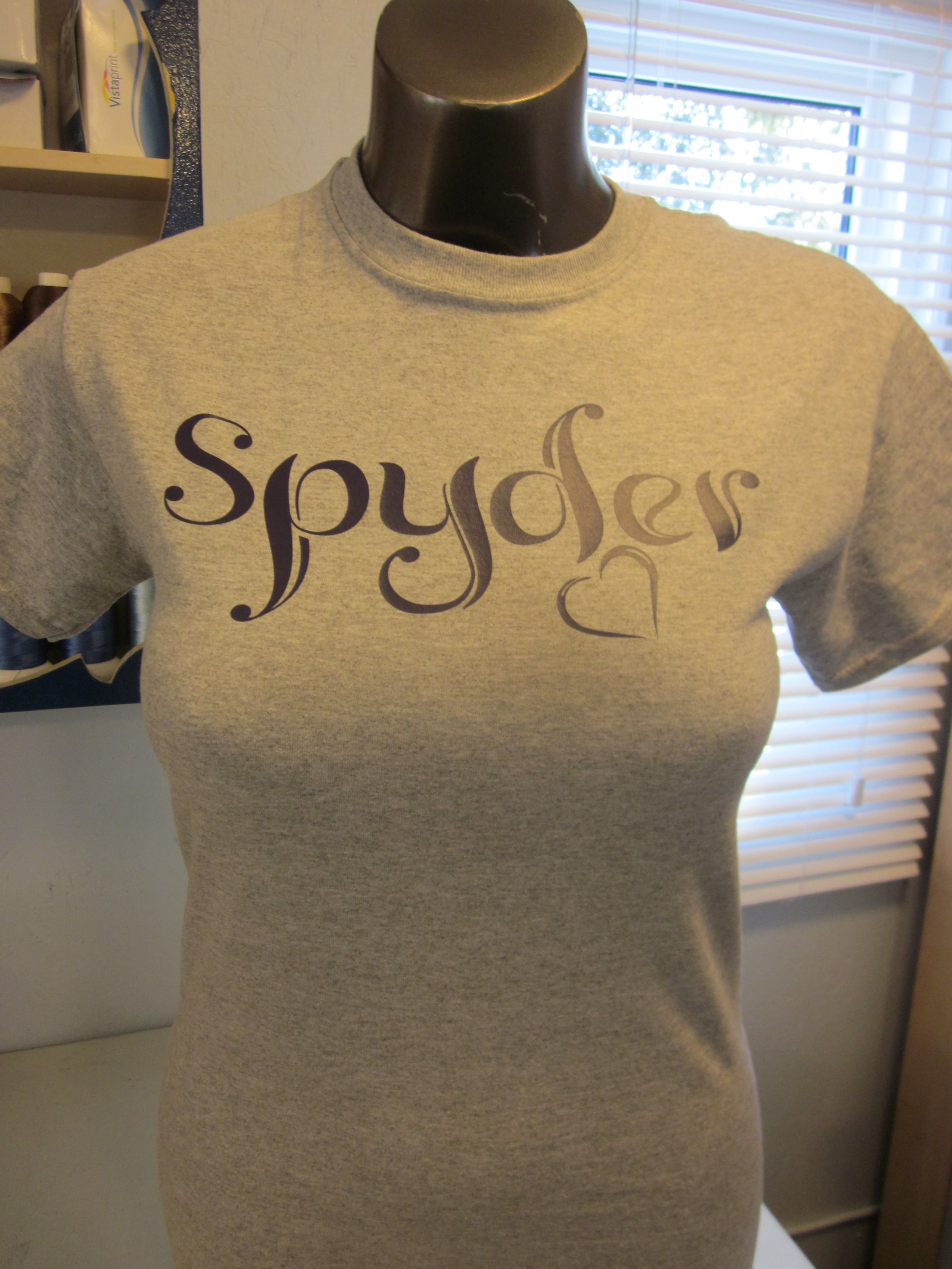 #85  spyder/heart short sleeve