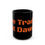 Thumbnail: Bold Black Mug - 'We Trade At Dawn' 
