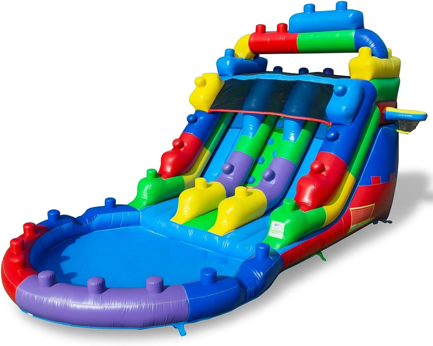 Building Blocks Water Slide