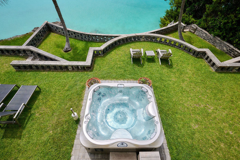 The views of Bermuda's turquoise waters from SeaView Luxury Vacation Rental.