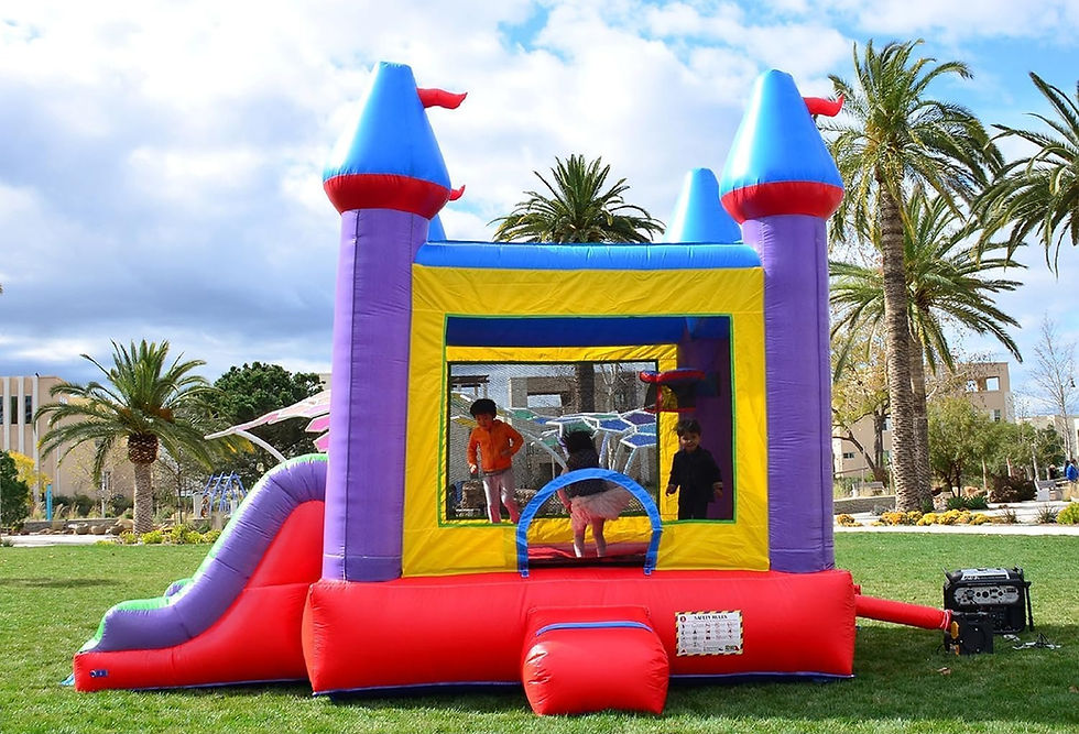 Thumbnail: Jelly Bean Castle - Bouncy Castle