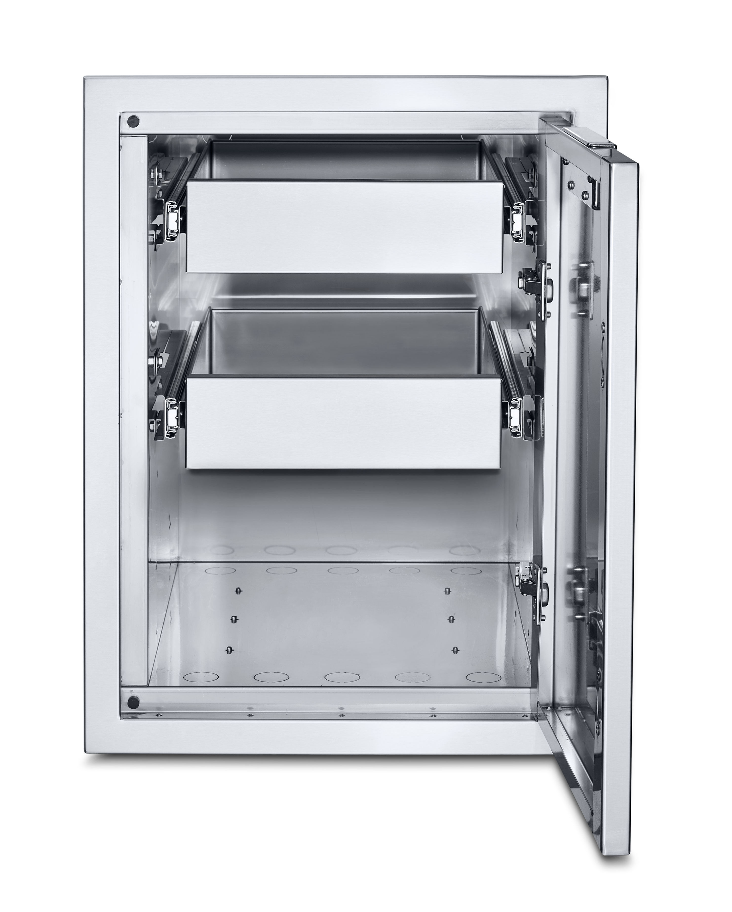 Infinite Series Large Built-In Cabinet with Two Single Drawers