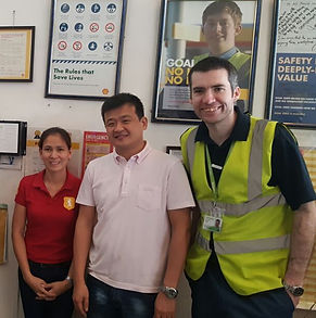 Fairbanks at Shell, Philippines