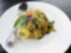 18. קאו פאד קארי ירוק | KHAO PHAD GREEN CURRY