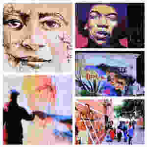 Granada street artist, born in Madrid in 1972, fills the streets of Granada with images painted on buildings and walls, brings his touch of humanity to the streets and lanes.