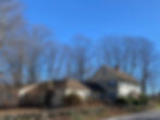 Brook Farm homestead today. We think original clapboards are underneath the vinyl siding. The interior was extensively remodeled in the 1960s for a busy growing family.