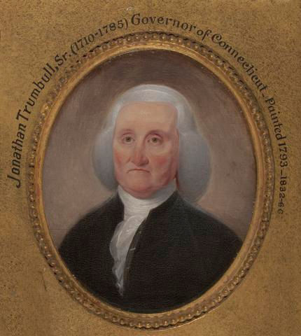 The pious governor from Connecticut who Washington depended on time and time again: Jonathan Trumbull (1710-1785). He endured the death of two of his children, and his wife, before he died in 1785.