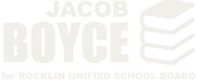 Jacob Boyce Logo in Cream