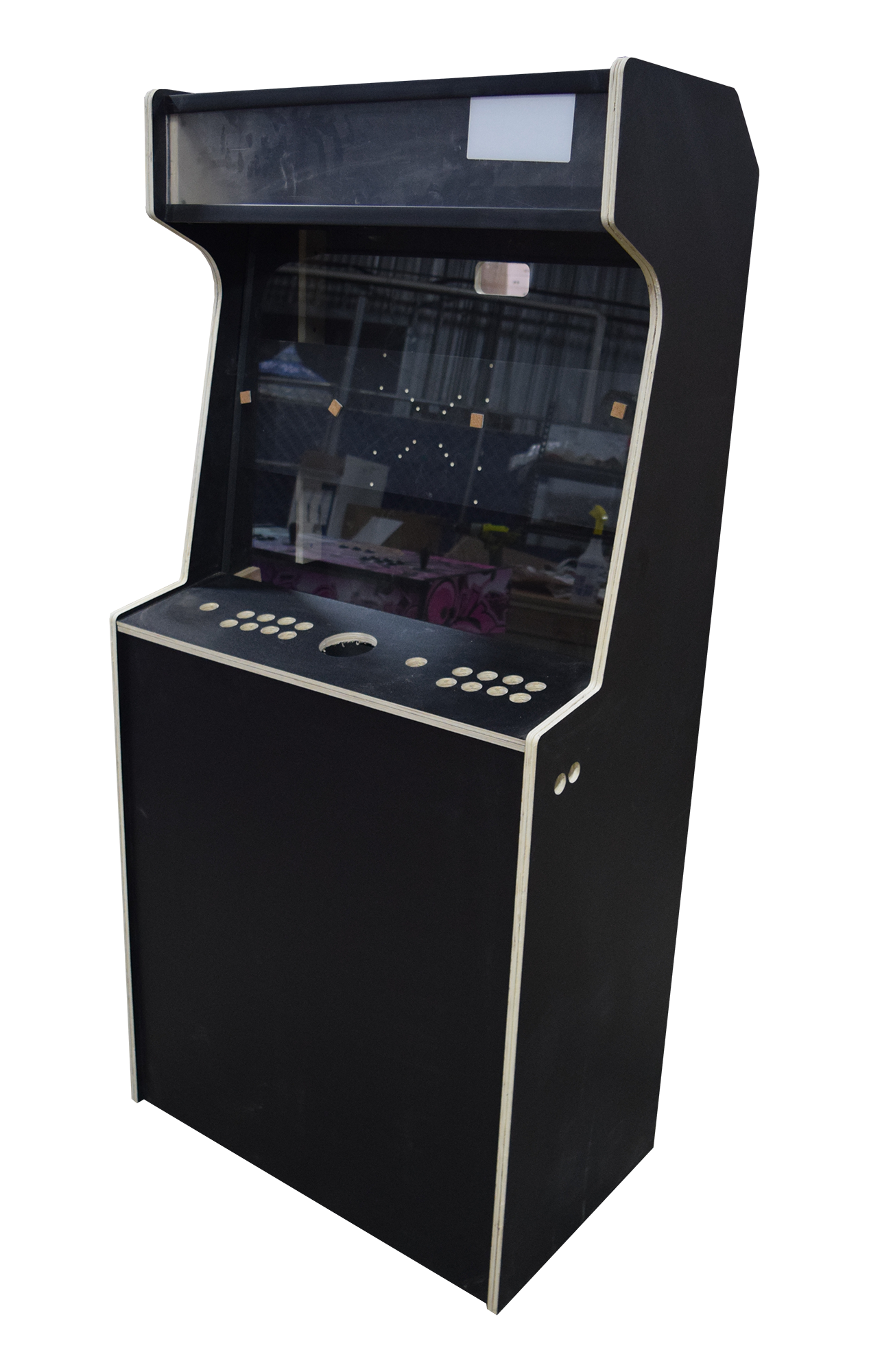 32 2 Player Slim Thermal Laminated Birch Diy Kit Monster Arcades