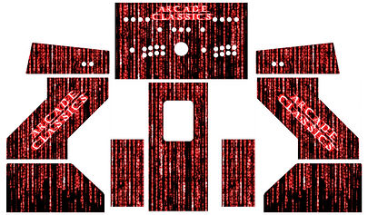 Red Souce Code Arcade Art