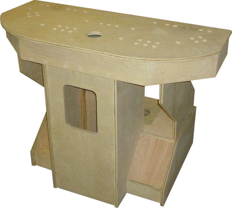 Birch 4 Player Pedestal Kit