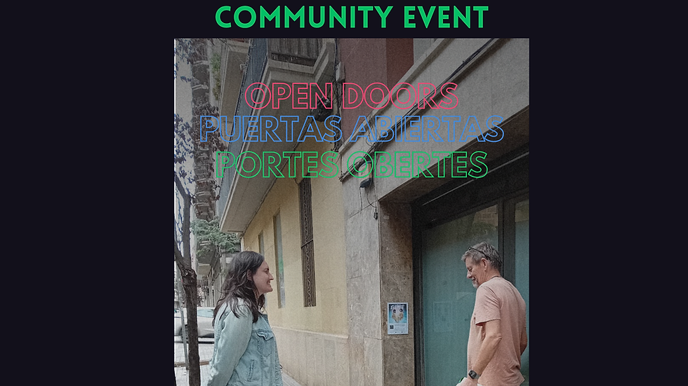 Open Doors · Puertas Abiertas · Portes Obertes