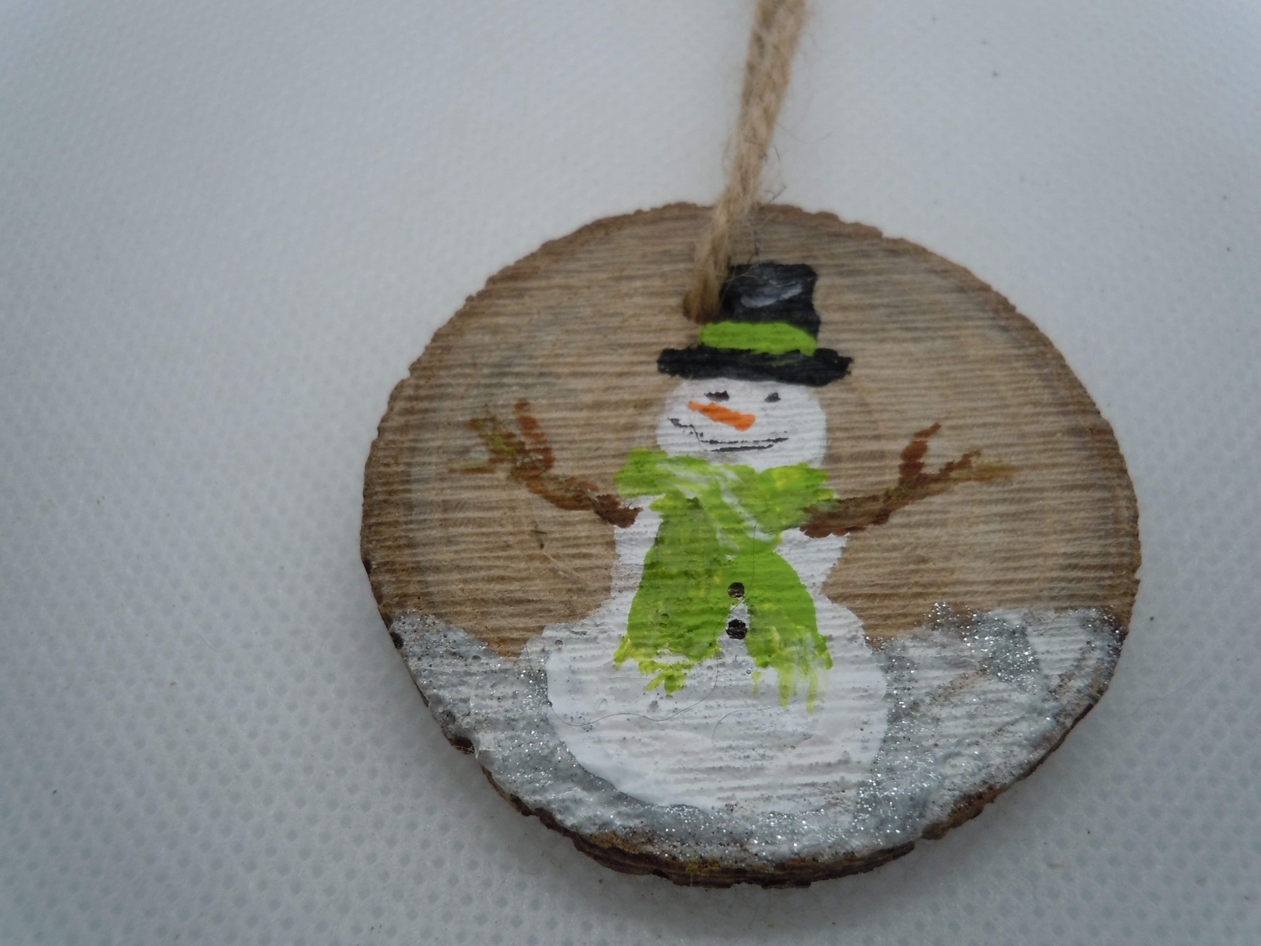 SNOWMAN Christmas Ornament