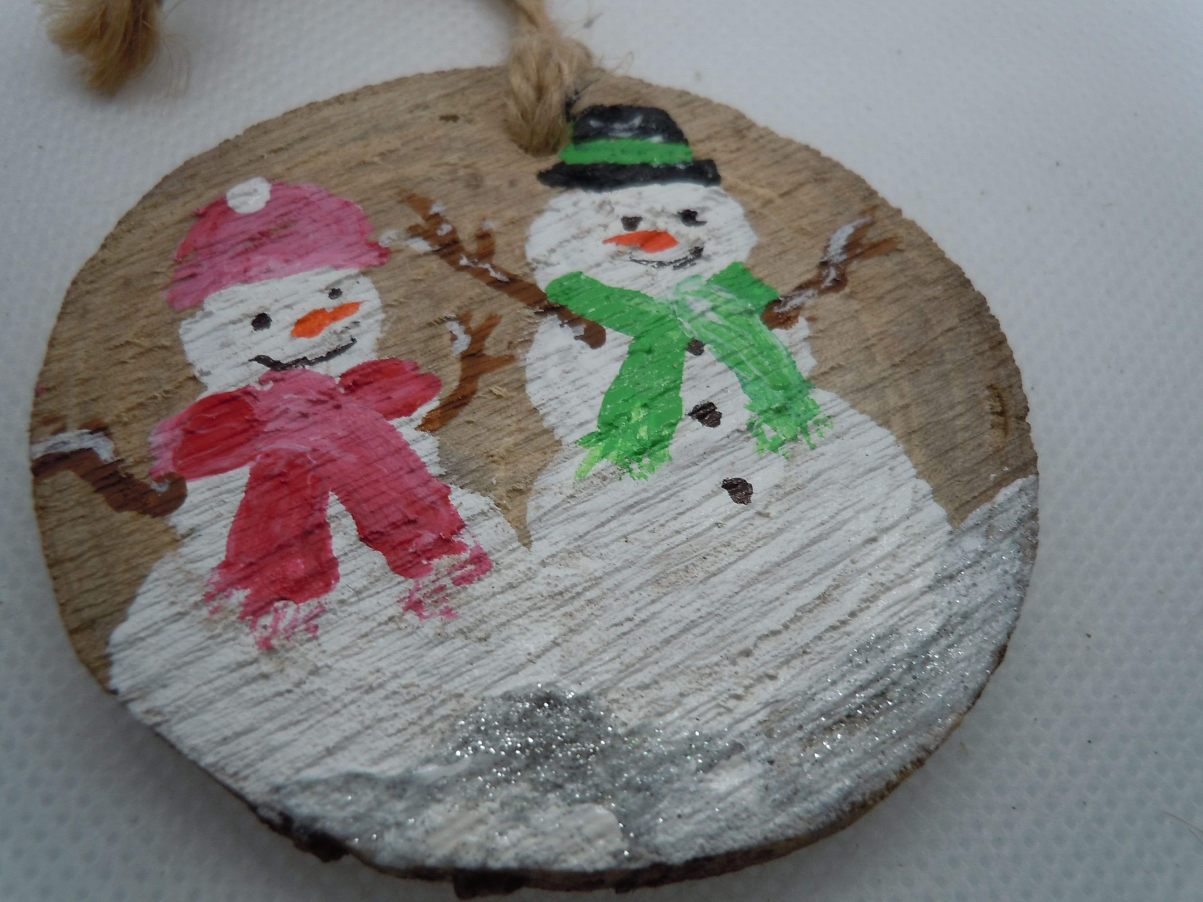 SNOWMAN Christmas Ornament