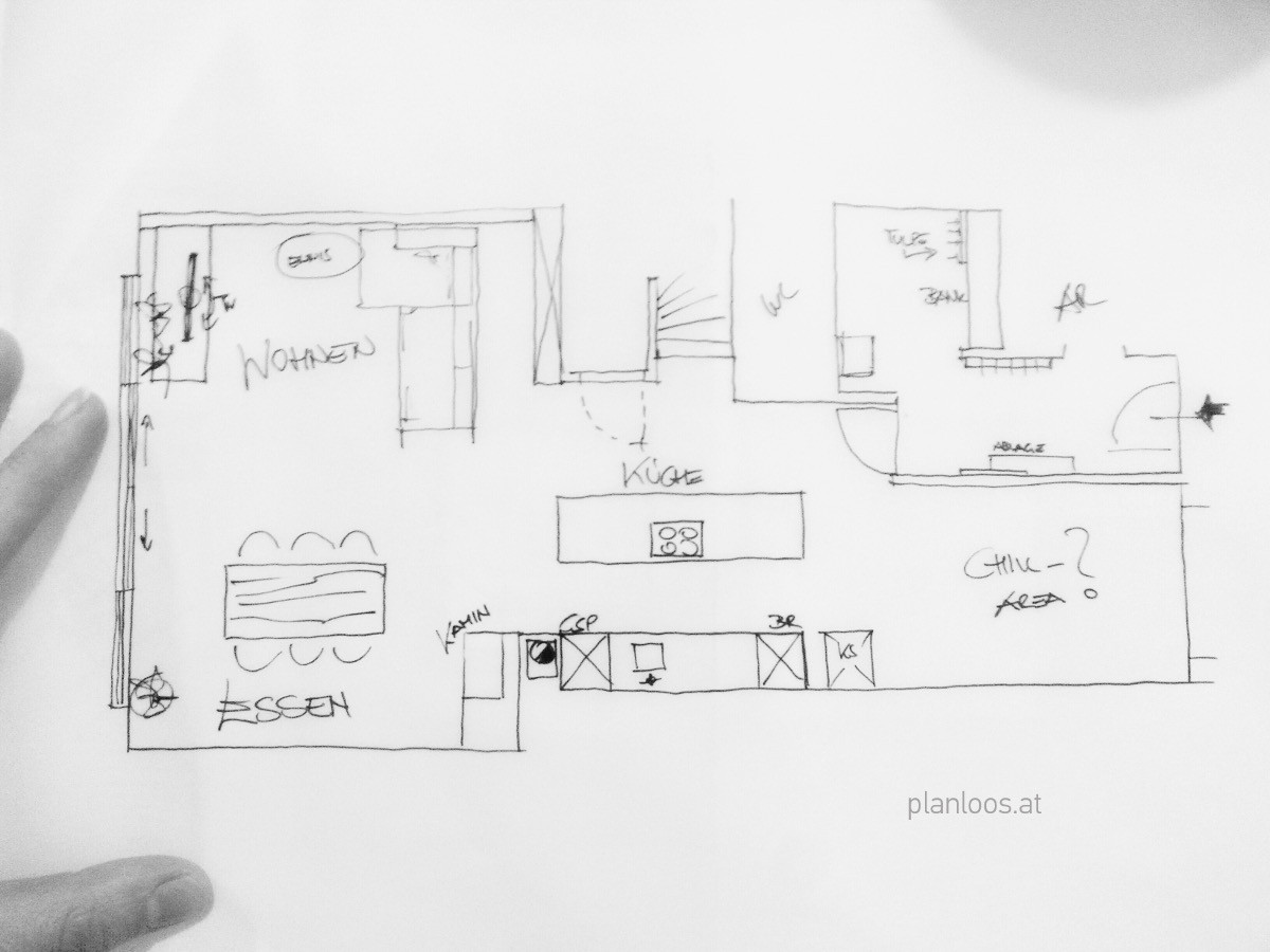 Erstes Raumkonzept