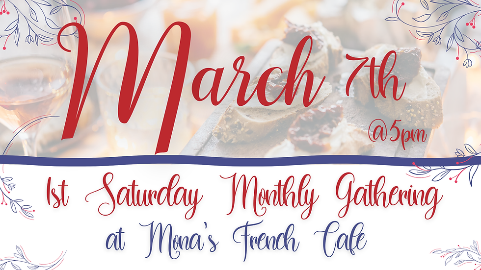 Widow-ing Well's 1st Saturday Monthly Gathering 