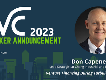Don Capener, PhD - Speaker Announcement