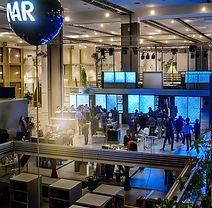 Diligence Security providing professional event security and crowd management for a busy corporate function at a Seattle venue.