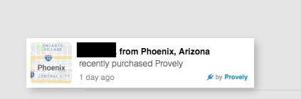 popup social proof